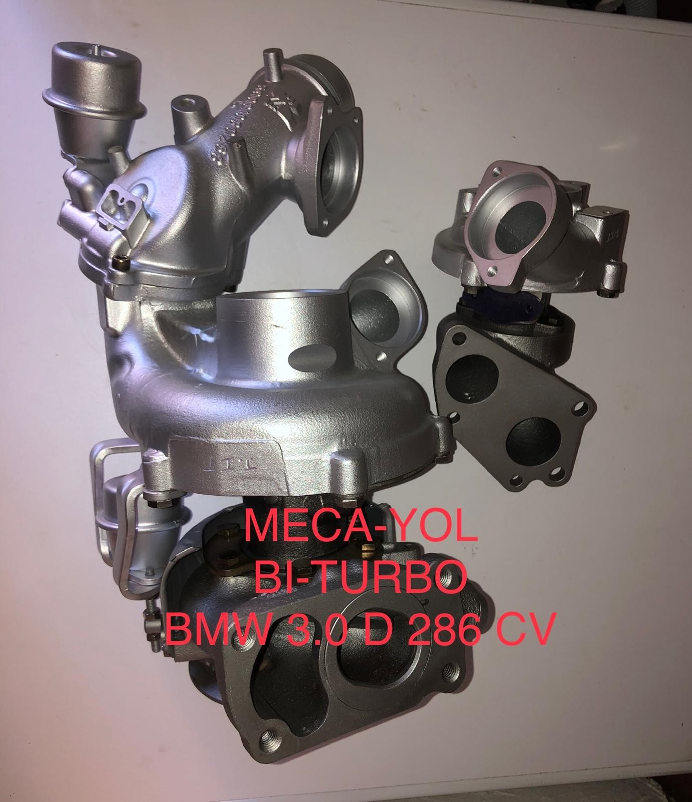 BI TURBO BMW 3.0 D 286 CV